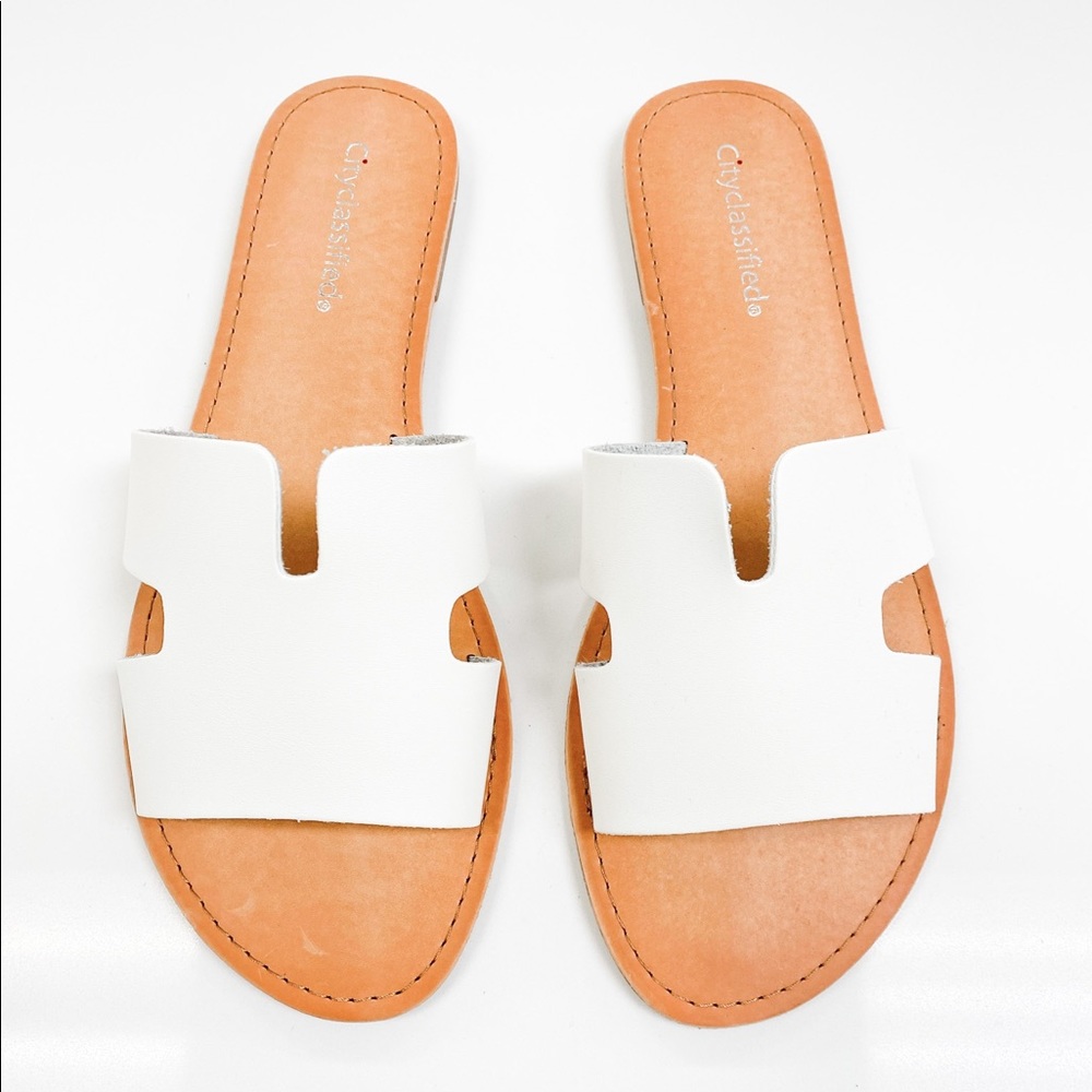 White Sandals